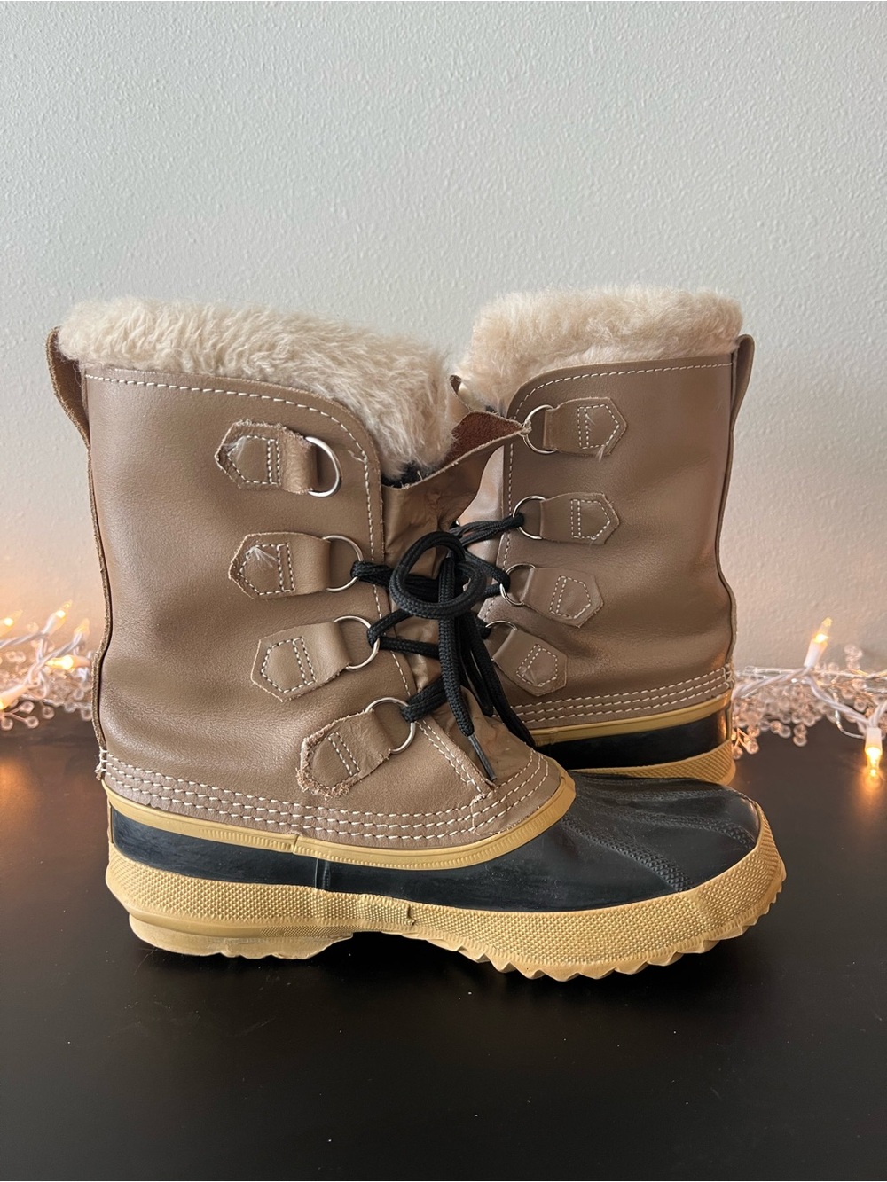Women's Sorel Manitou Winter Boots Size 7 - Picture 8 of 11